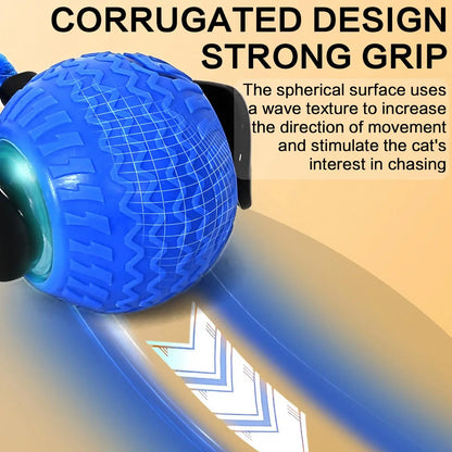 Rechargeable Interactive Cat Toy Ball - Fun & Durable Teaser for Indoor Play & Exercise (1 or 2 Count)