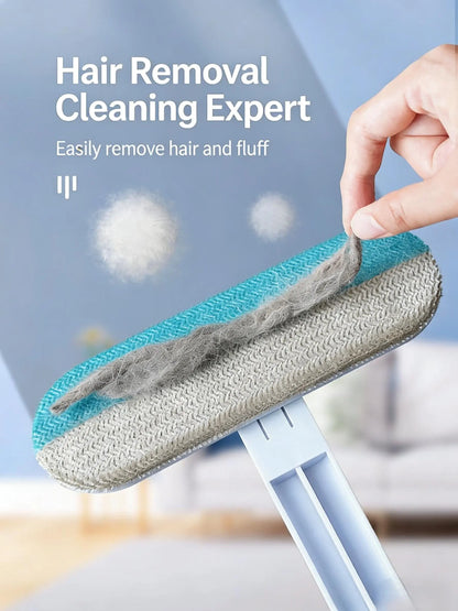 Ultimate 4-In-1 Pet Fur Remover Brush & Washable Cleaning Gloves Set for Effortless Indoor Hair Removal