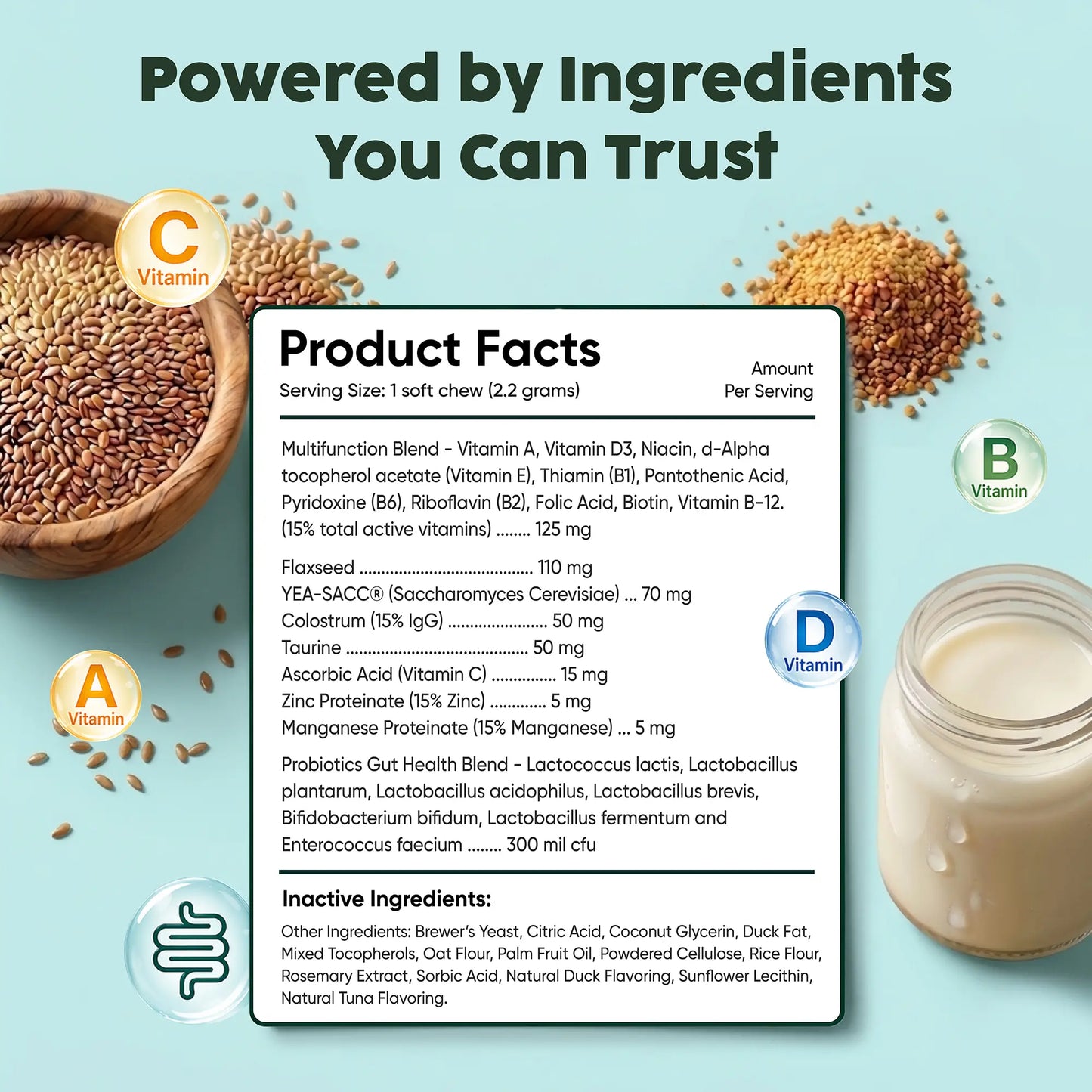 Delicious Multi-Vitamin Chews for Energy & Immune Defense